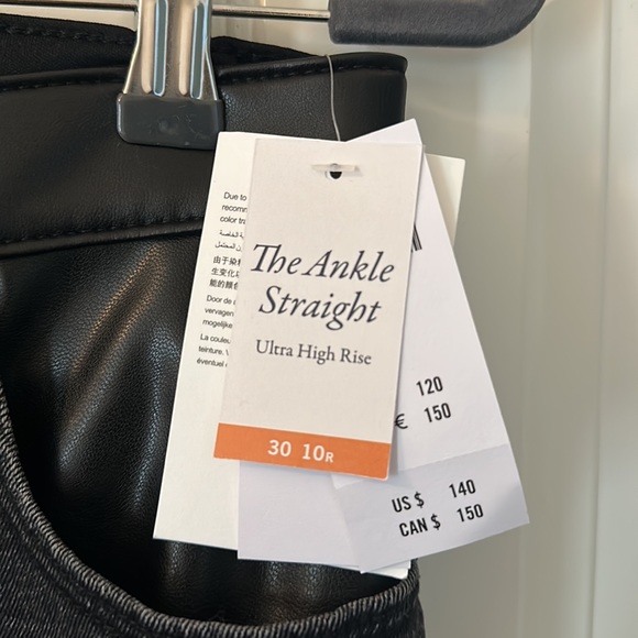 abercrombie ultra high rise straight jeans - Picture 3 of 4